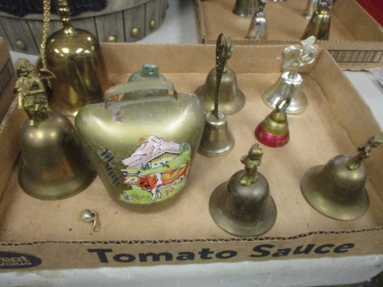 Mixed Brass Bells-Lot of 10
