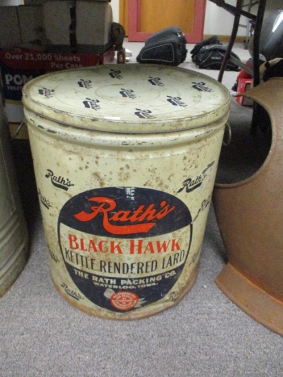 Blackhawk 50 Lb. Lard Tin