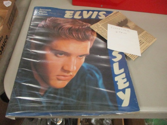 Elvis Presley 50 cent Souvenir Photo Album