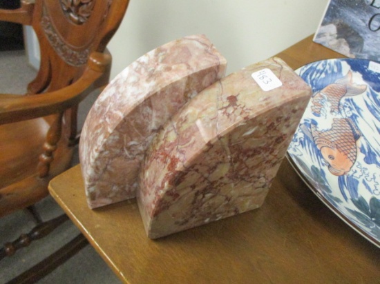 Pair of Marble Book Ends