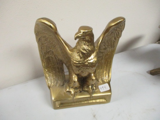 Craftsman Solid Brass Eagle Statue