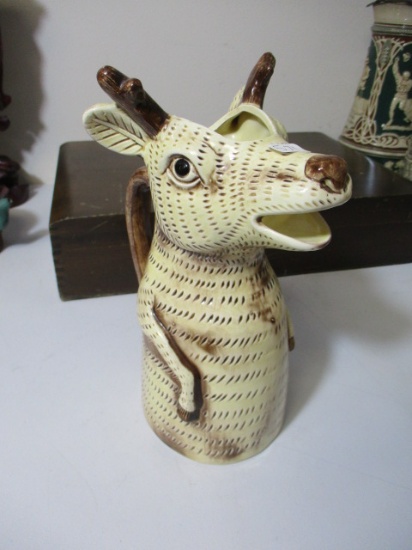 Sigma Figural Deer Pitcher