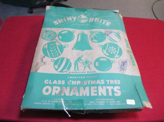 Vintage Shiny Bright Christmas Ornaments
