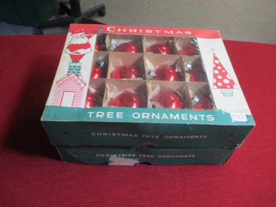 Vintage Shiny Bright Christmas Ornaments