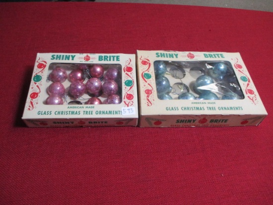 Mini Vintage Shiny Bright Ornaments