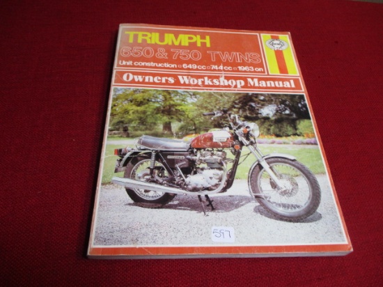 1963 Triumph Motorcycle Workshop Manual