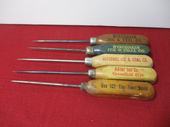 Instant Collection of Ice/Coal Advertising Ice Picks