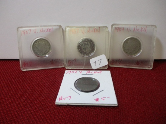 Mixed V Nickel Lot