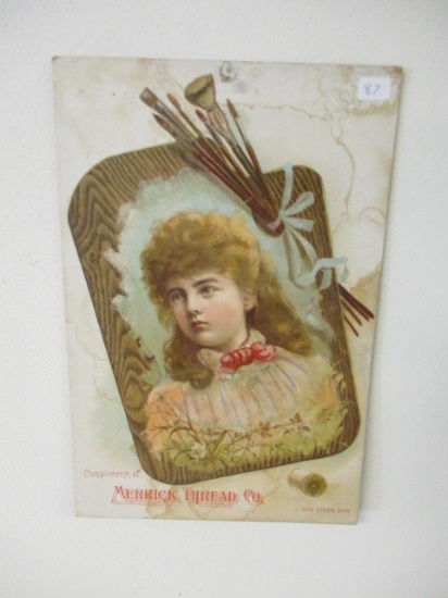 Merrick Thread Co. Advertising Piece