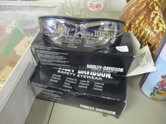 NOS Harley Davidson Safety Eyewear-Lot of 3