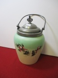 Decorative Turn of the Century Biscuit Jar