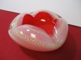 Midcentury Modern Art Glass Ash Tray