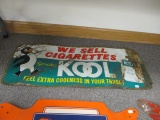 Kool Cigarettes Advertising Metal Sign