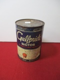Gulfpride One Quart Advertising Oil Can