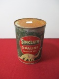 Sinclair Opeline One Quart Advertising Oil Can