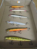 Smithwick Rouge Fishing Lures-Lot of 6 (C)