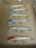 Smithwick Rouge Fishing Lures-Lot of 6 (G)