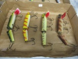 Tyrant Tackle Jointed Musky Lures-Lot of 4 (C)