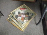 Miller High Life Racing Advertising Mirrors-Lot of 3