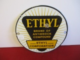 Ethyl Porcelain Advertising Sign