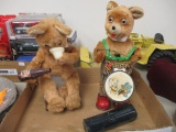 Pair of Battery Operated Bear Toys