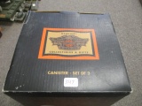Harley Davidson Canister Set