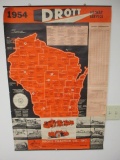 1954 Drott Highway Service Pulldown Advertising