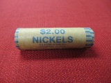 Roll of Vintage Buffalo Nickels-D