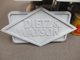 Dietz & Watson Advertising Sign