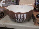 Loco Nut Advertising Display Bowl