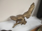 Solid Brass Patriotic Eagle