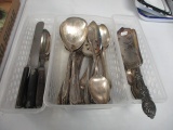 Mixed Antique Silverware