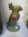 Cast Iron Parrott Door Stop