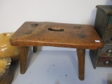 Primitive 4-Legged Milking Stool