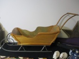 Antique Wooden Sleigh