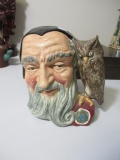 Royal Doulton Large Merlin Figural Pitcher