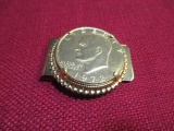 1972 Eisenhower One Dollar Coin Money Clip