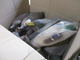 Box Full of Mixed Puddle Duck Decoys