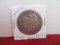 1890-CC Toned Morgan Silver Dollar Coin