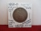 1858-O Rainbow Colors Silver Seated Liberty Half Dollar Coin