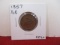 1857 Classic Head Half Cent Coin