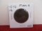 1814 Plain 4 Classic Head Large One Cent Coin