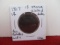 1817 13 Stars Closed Date Classic Head Large One Cent Coin