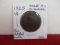 1825 Small A's on Reverse Classic Head Large One Cent Coin
