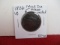 1826 Mint Die Excess Metal Classic Head Large One Cent Coin