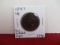 1827 Classic Head Large One Cent Coin