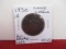 1830 Large Letters Classic Head Large One Cent Coin