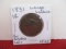 1831 Large Letters Classic Head Large One Cent Coin
