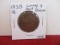 1835 Large 8 and Stars Classic Head Large One Cent Coin