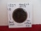 1837 Head of 1838 Classic Head Large One Cent Coin-B